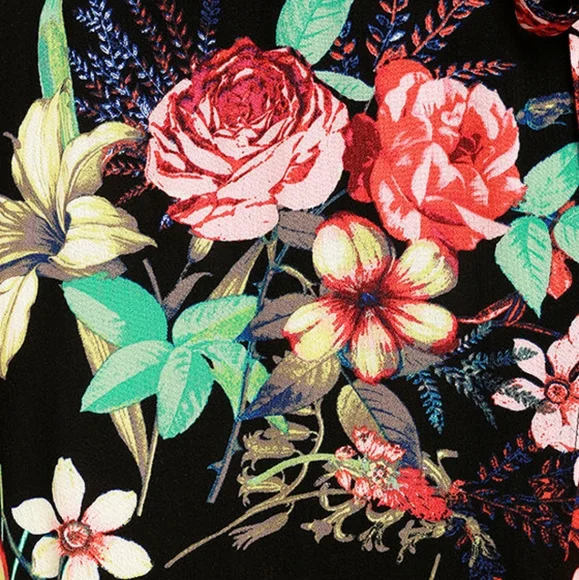 Lulu's Floral Dress - Picture 5 of 8